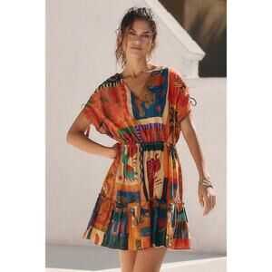 Farm Rio Anthropologie Mini Dress - Small